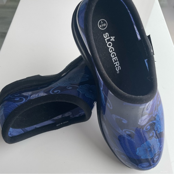 NWOT 🦋 Blue floral SLOGGERS | Size: 7 - Picture 13 of 16